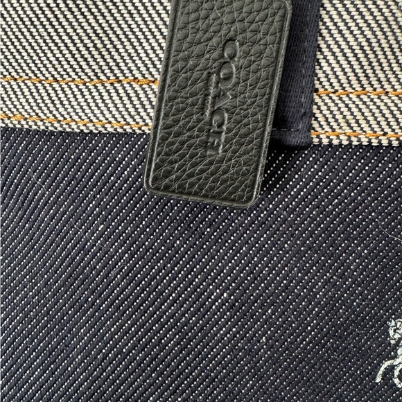 Coach Dark Blue Canvas Tote
(Listing #14) - Picture 6 of 11